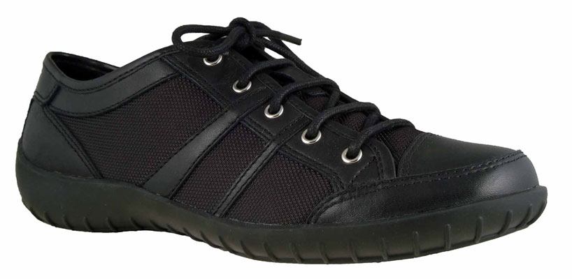 COREY, BLACK LEATHER/MESH COREY, BLACK LEATHER/MESH
