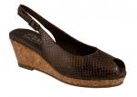 View: AMORE, BROWN/BLACK SNAKE PRINT LEAHER
