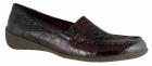 View: REGAN, BROWN CROC PATENT LEATHER