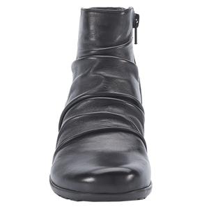 Esme Bootie: Black Nappa Leather