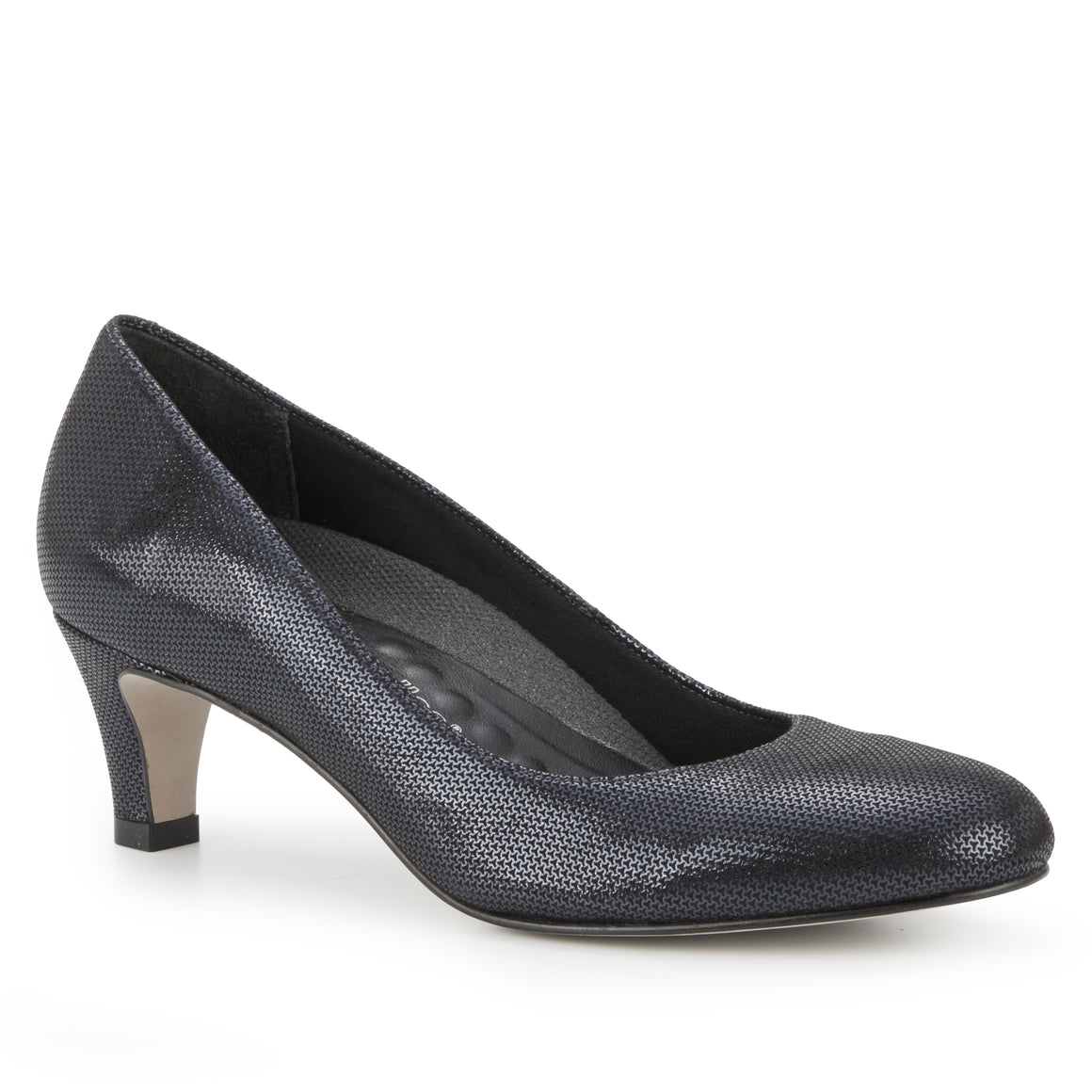 Joy Pump: Black Mirage Leather - ONLY 7 PAIRS LEFT!