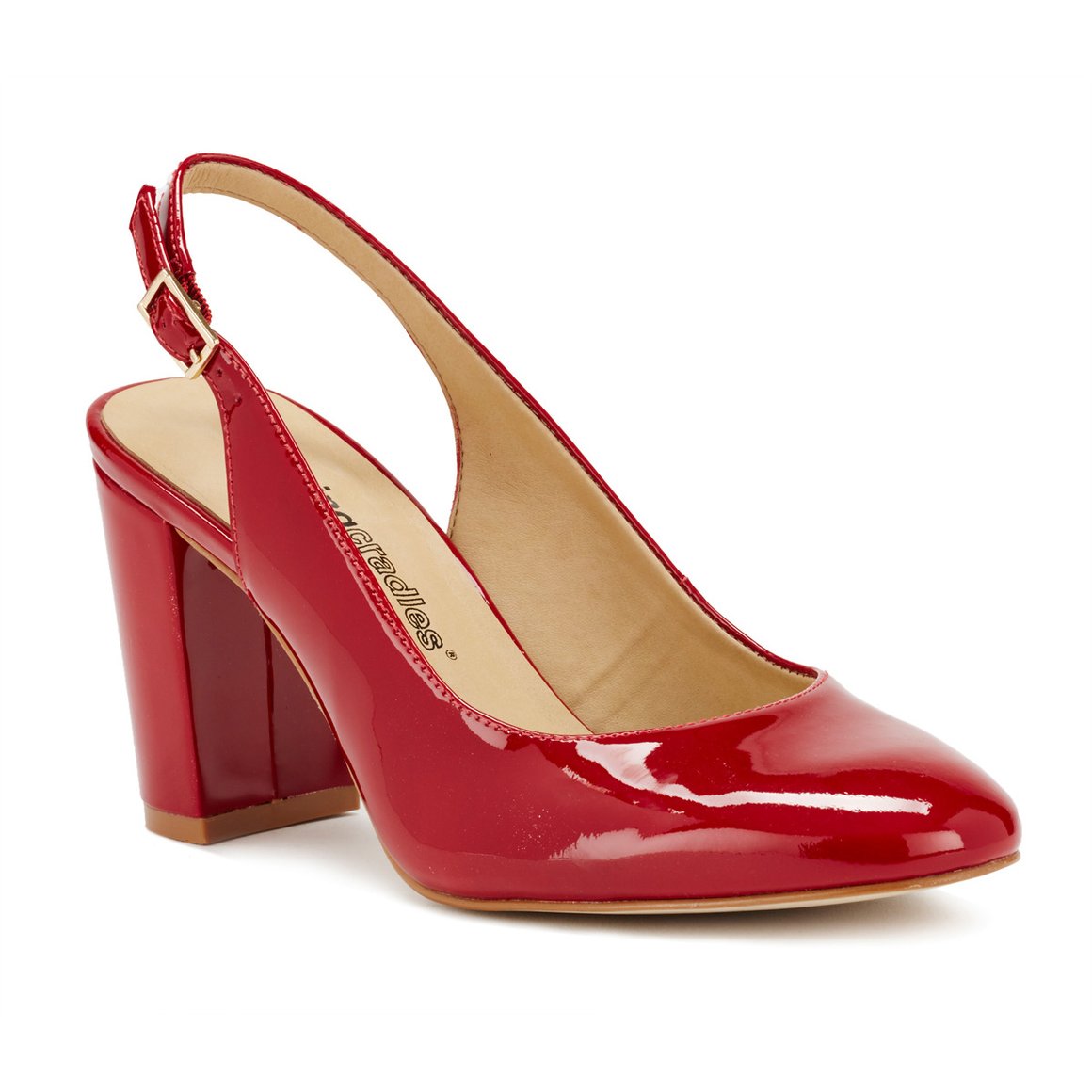 Michaela: Red Patent Leather