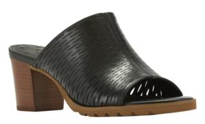 Nia: Black Accordion Leather
