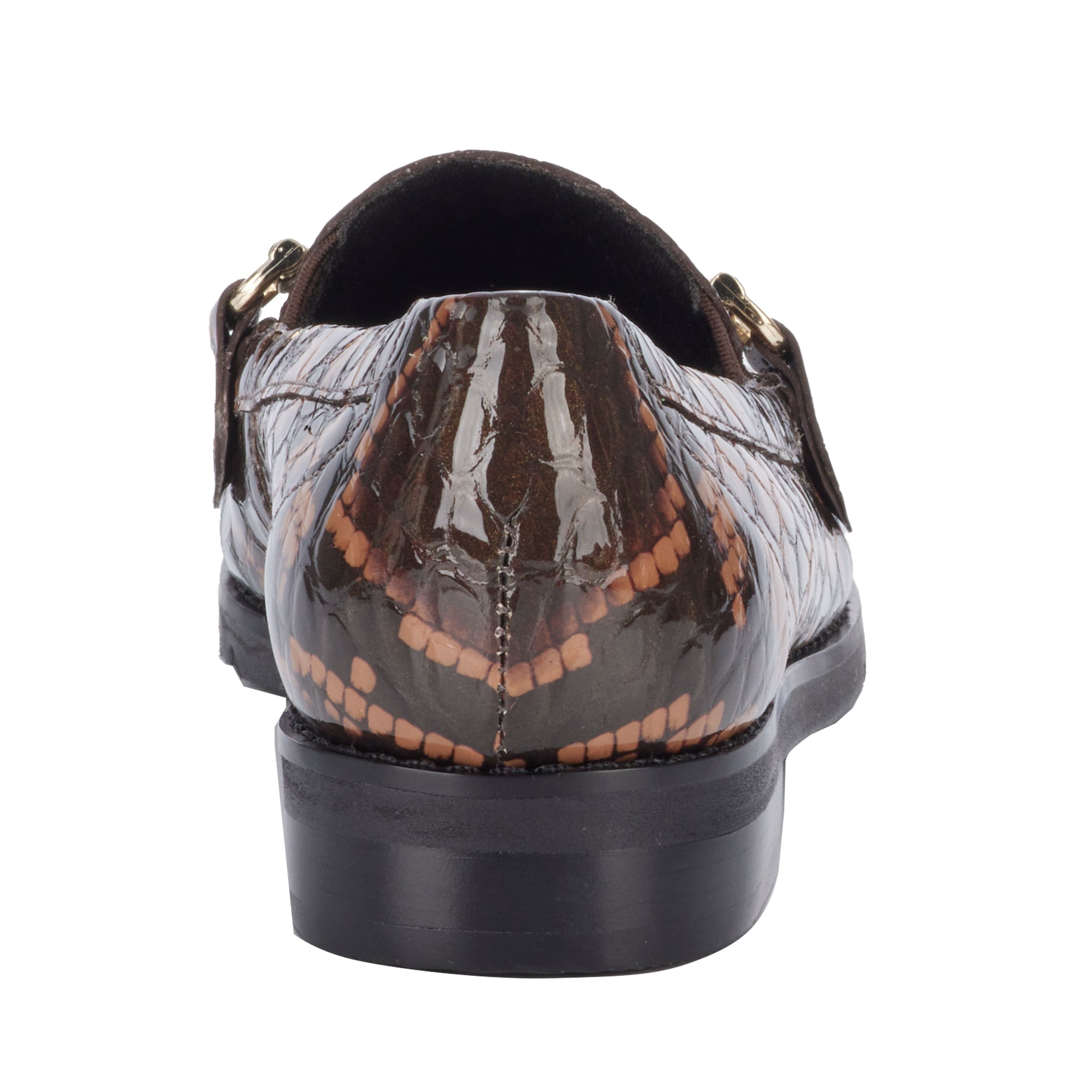 Wren-2 Loafer: Nutmeg Croco Print Leather